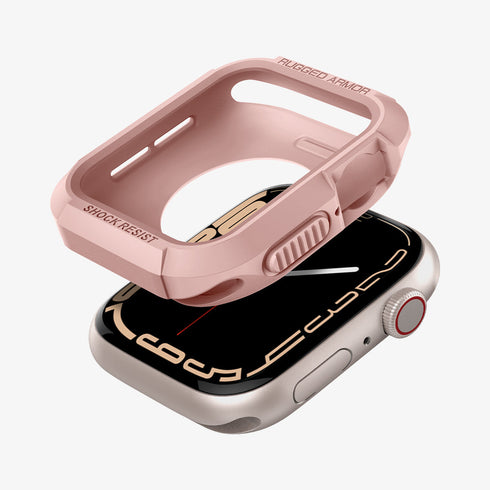 ACS05456 - Apple Watch Series (Apple Watch (49mm)) in matte black showing the front